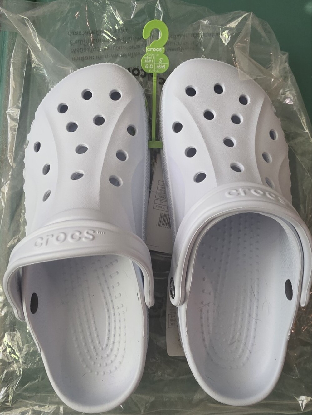 M9/W11 CROCS Baya Clog  - Mineral